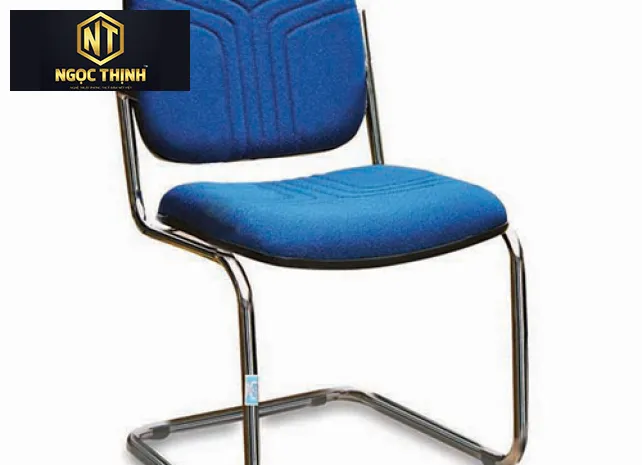 Ghế họp đệm tựa được bọc vải nỉ hoặc Pvc VT1K